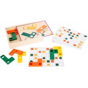 Geometrinių formų kaladėlės – Montessori žaislas